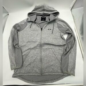 Oakley Hoodie- Grey black white